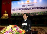 Bài phát biểu của Chủ tịch nước Trương Tấn Sang, Trưởng Ban chỉ đạo cải cách tư pháp Trung ương tại Hội nghị triển khai nhiệm vụ công tác kiểm sát năm 2013