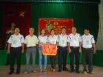 Đội Cờ Đỏ gồm các đoàn viên CĐCS các cơ quan Huyện uỷ - Viện Kiểm sát - Toà án - Khối Mặt trận Đoàn thể đạt Giải nhì tại Hội thi