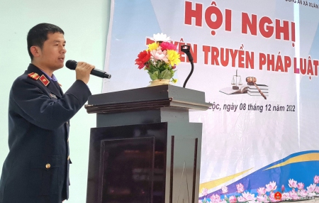 Viện kiểm sát nhân dân huyện Phú Lộc tuyên truyền, phổ biến pháp luật 