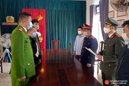 Công bố Lệnh bắt bị can để tạm giam đối với Nguyễn Trọng Tuấn