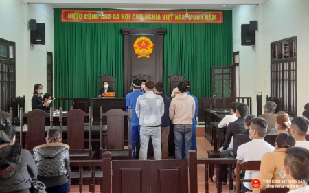 Viện kiểm sát nhân dân huyện Phong Điền tổ chức phiên tòa rút kinh nghiệm vụ án hình sự