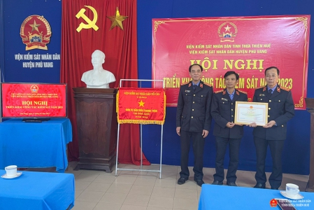 VKSND huyện Phú Vang triển khai công tác kiểm sát năm 2023