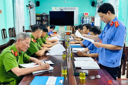 Tăng cường kiểm tra, hướng dẫn công tác tiếp nhận và xử lý tố giác, tin báo về tội phạm tại đơn vị Công an cấp xã thuộc huyện Quảng Điền  