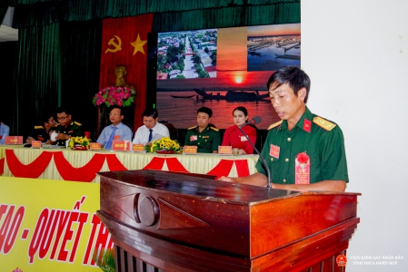 VKSND huyện Quảng Điền: điển hình trong việc thực hiện công tác tự vệ, thực hiện nhiệm vụ tại địa phương