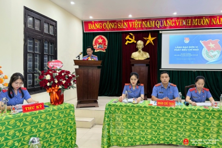 Đại hội chi đoàn TNCS Hồ Chí Minh Viện kiểm sát nhân dân thành phố Huế nhiệm kỳ 2024 – 2027