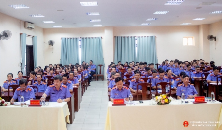 VKSND tỉnh Thừa Thiên Huế sơ kết công tác 6 tháng đầu năm 2024