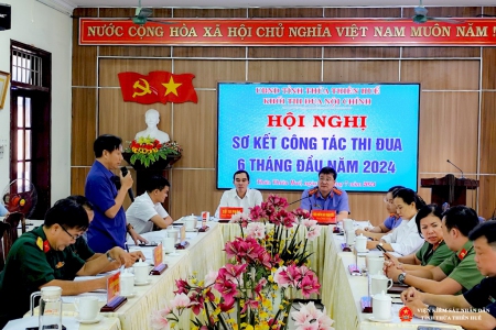 Khối thi đua Nội chính tỉnh Thừa Thiên Huế sơ kết phong trào thi đua 6 tháng đầu năm 2024
