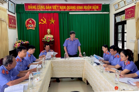 VKSND tỉnh Thừa Thiên Huế kiểm tra việc thực hiện dân chủ cơ sở tại VKSND huyện Quảng Điền