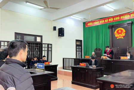 VKSND huyện Phong Điền phối hợp tổ chức phiên tòa hình sự rút kinh nghiệm