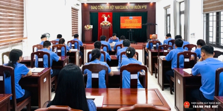 Toàn cảnh buổi sinh hoạt chuyên đề
