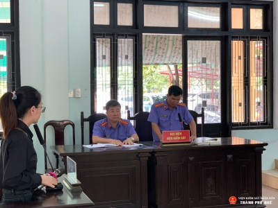 Lãnh đạo VKSND thành phố Huế tham gia phiên toà xét xử rút kinh nghiệm phúc thẩm vụ án hình sự