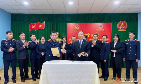Nâng cao hiệu quả tư pháp – Viện kiểm sát nhân dân và Tòa án nhân dân khu vực 2 – Huế ký kết Quy chế phối hợp