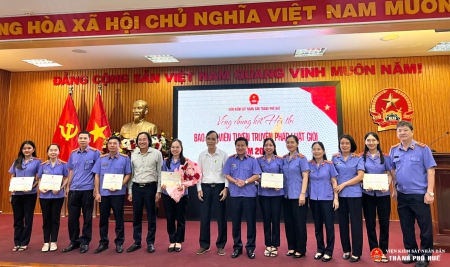 VKSND thành phố Huế tổ chức Vòng chung kết Hội thi “Báo cáo viên tuyên truyền pháp luật giỏi” năm 2025