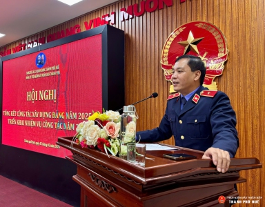 Đảng bộ Viện Kiểm sát nhân dân thành phố Huế tổng kết công tác xây dựng Đảng năm 2025 và triển khai nhiệm vụ công tác năm 2026