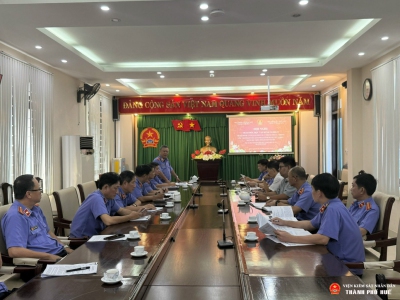 VKSND tỉnh Tuyên Quang nghiên cứu, học tập kinh nghiệm tại VKSND thành phố Huế