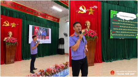 VKSND khu vực 3 - Huế: Đưa pháp luật về cơ sở, kích hoạt cơ chế chủ động bảo vệ lợi ích công và môi trường
