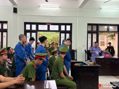 Bản án thích đáng dành cho các bị cáo trong vụ án “Giết người” và “Sử dụng trái phép vũ khí quân dụng”.