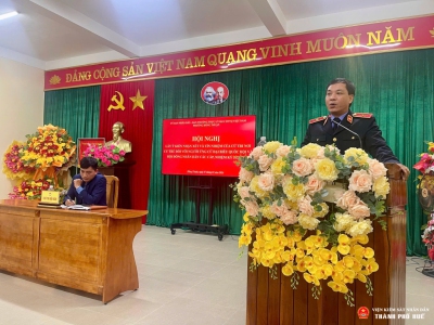 Hội nghị lấy ý kiến nhận xét và tín nhiệm của cử tri nơi cư trú đối với người ứng cử đại biểu Quốc hội khóa XVI và Hội đồng nhân dân các cấp, nhiệm kỳ 2026 - 2031