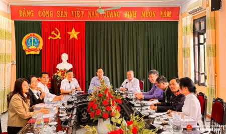 Viện kiểm sát nhân dân thành phố Huế kiểm sát việc họp xét giảm thời hạn chấp hành án phạt tù đợt Tết Nguyên đán Bính Ngọ năm 2026