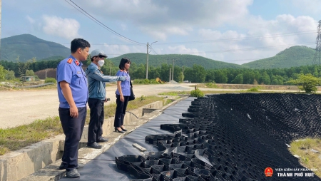 Viện kiểm sát nhân dân khu vực 3 - Huế vào cuộc tại Dự án xử lý rác thải, góp phần ngăn ngừa nguy cơ lãng phí đầu tư công