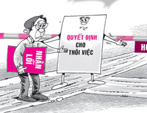 Buộc thôi việc Công chức tự ý nghỉ quá 7 ngày/tháng