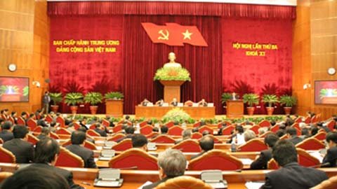 Hội nghị lần thứ ba Ban Chấp hành Trung ương Đảng khóa XI