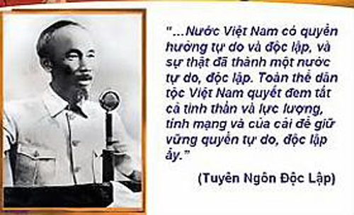 Giá trị tư duy Hồ Chí Minh trong “Tuyên ngôn độc lập”