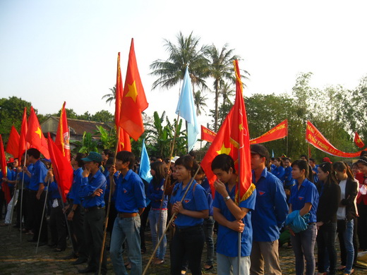Lễ ra quân Tháng Thanh niên năm 2013 của Thị đoàn Hương Thủy
