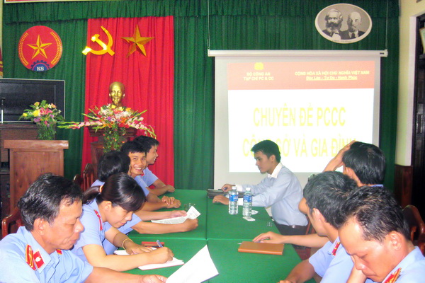 VKSND huyện Quảng Điền với công tác phòng cháy, chữa cháy