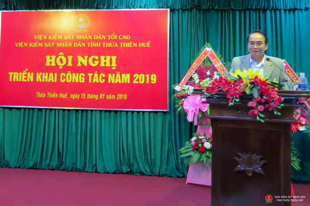 Đồng chí Bùi Thanh Hà, Phó bí thư Thường trực Tỉnh ủy phát biểu chỉ đạo tại hội nghị.