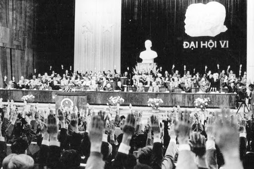 Đại hội đại biểu toàn quốc lần thứ VI của Đảng Cộng sản Việt Nam năm 1986.