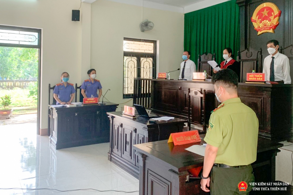 Viện kiểm sát nhân dân thị xã Hương Thủy tổ chức phiên tòa rút kinh nghiệm vụ án Dân sự 