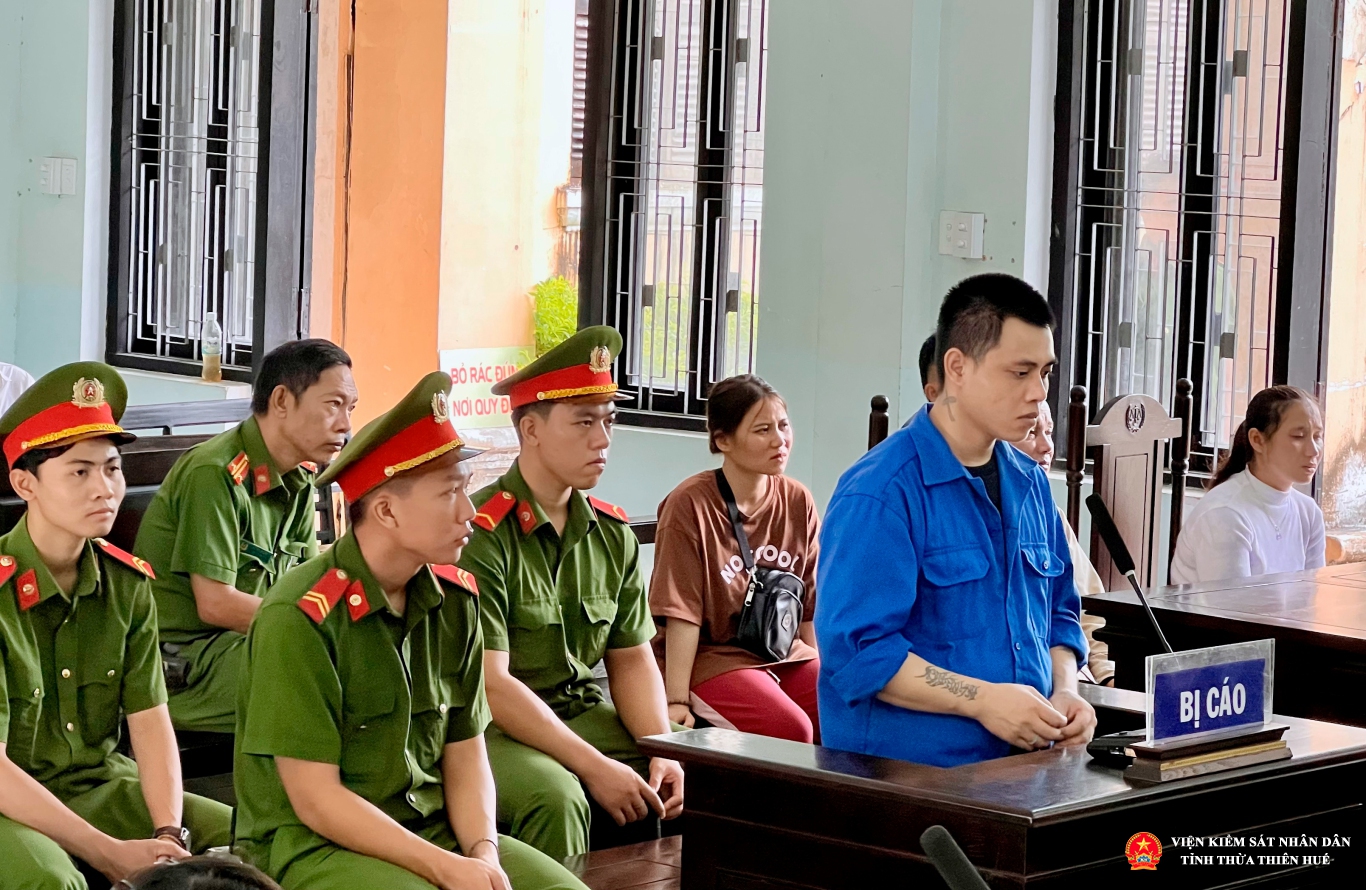Bị cáo Trần Văn Lăng tại phiên toà 