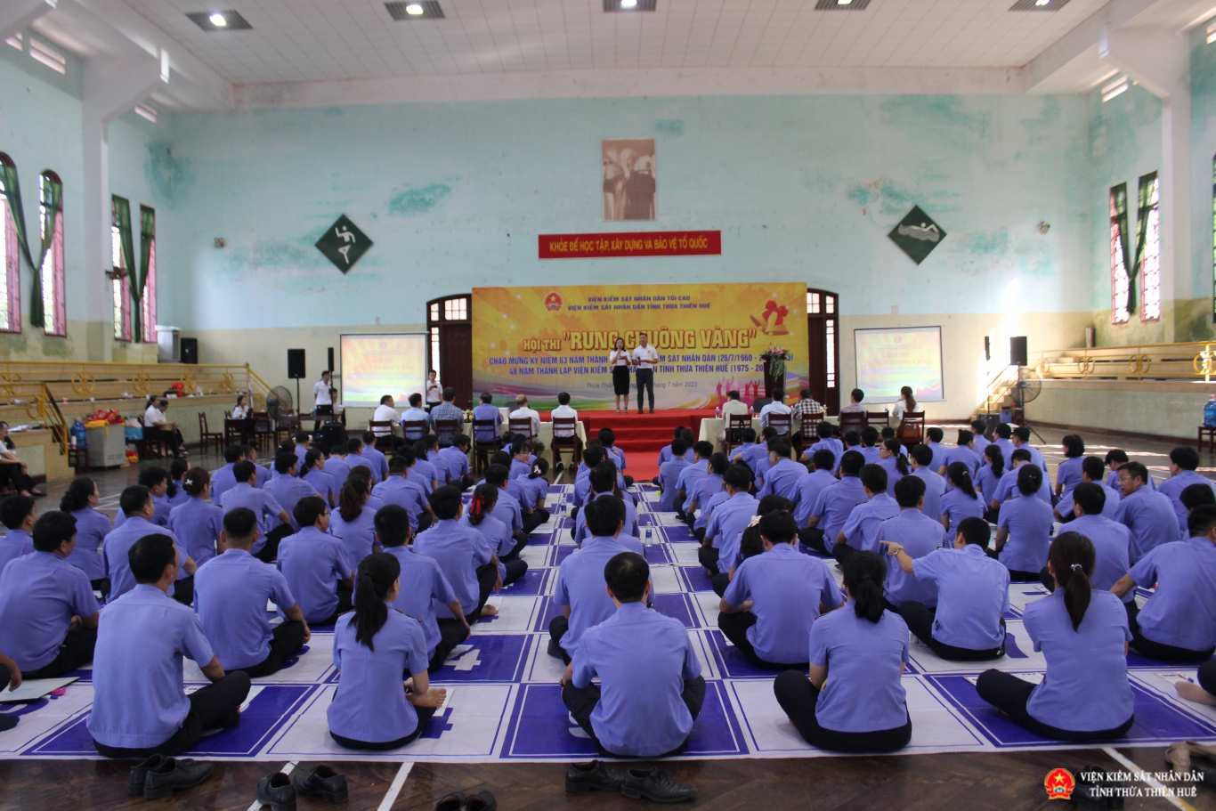 Cán bộ công chức Viện kiểm sát nhân dân hai cấp tỉnh Thừa Thiên Huế tham gia Hội thi
