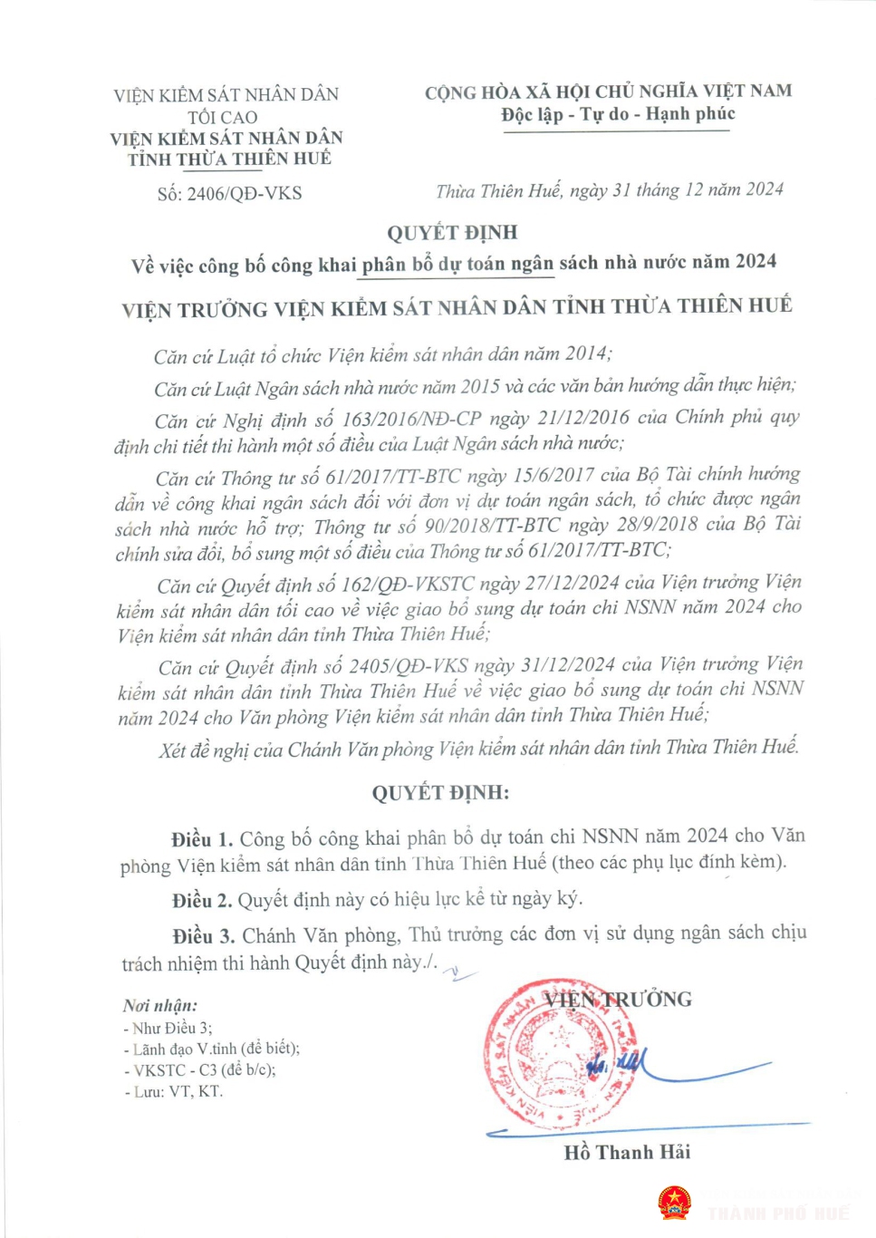 cong khai bo sung du toan 2024 qd 2406 page 1