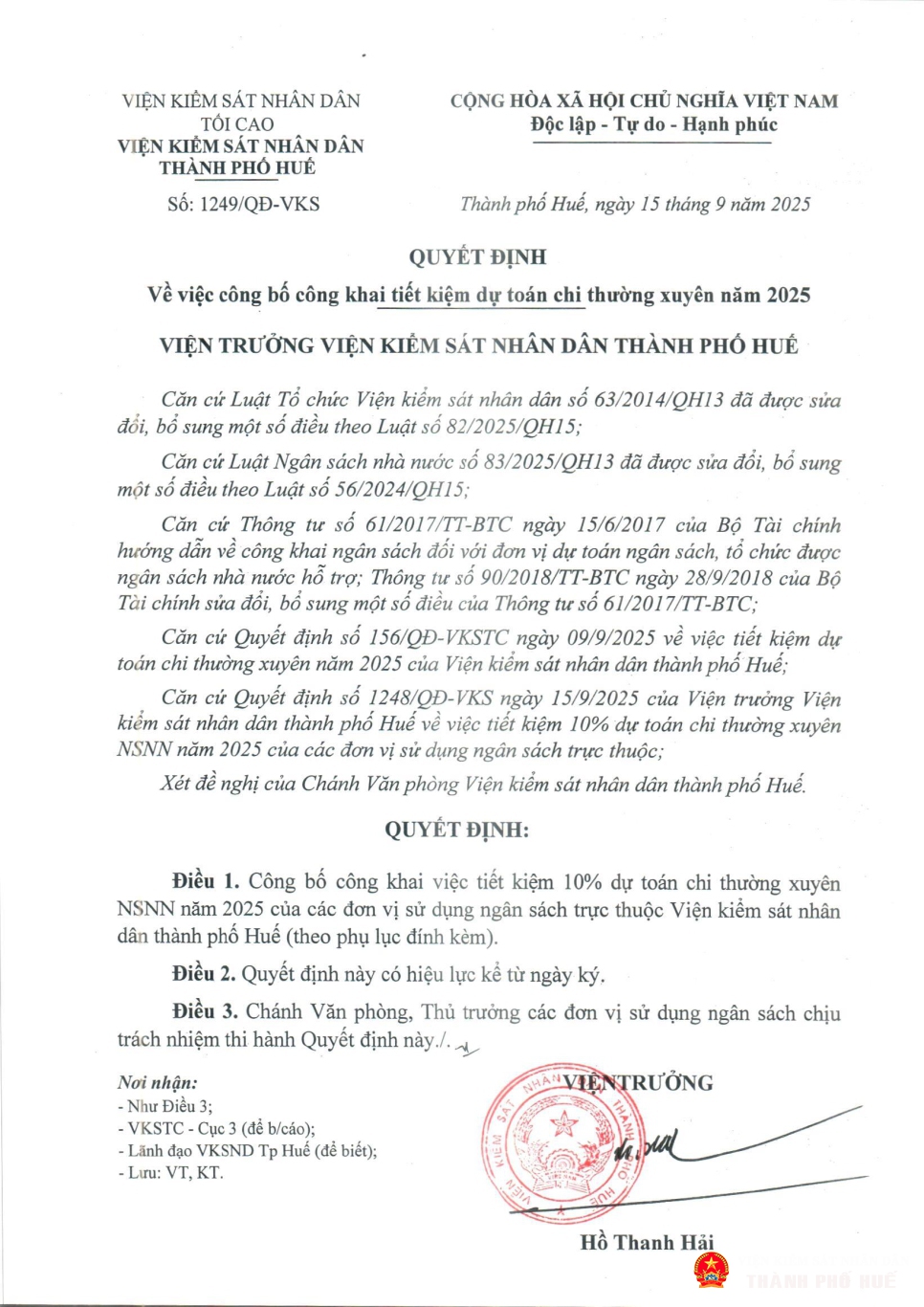cong khai du toan 2025 tiet kiem page 1