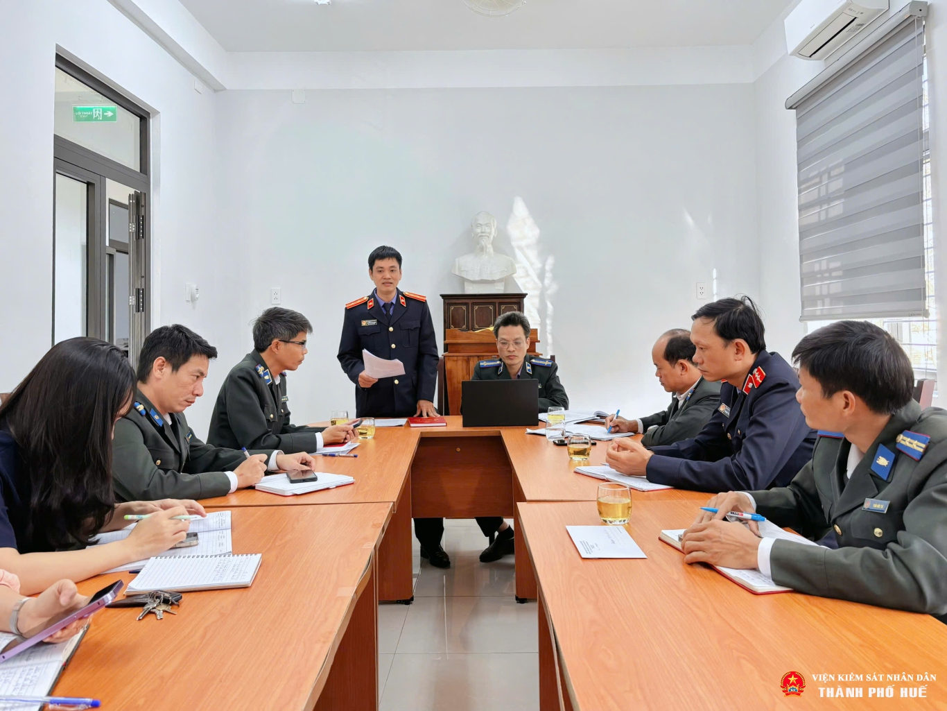 Viện kiểm sát nhân dân Khu vực 2 – Huế trực tiếp kiểm sát công tác tổ chức thi hành án dân sự tại Phòng Thi hành án dân sự Khu vực 2