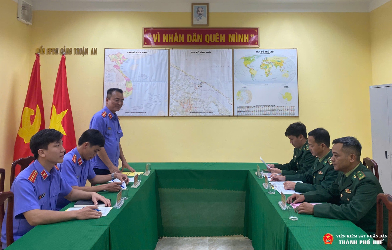 Toàn cảnh buổi trực tiếp kiểm sát