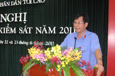 Đồng chí Trần Công Phàn, Phó Viện trưởng Viện KSND Tối cao