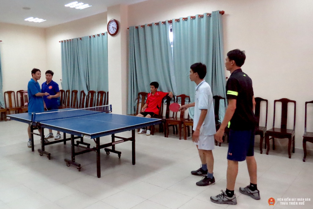 Giải cầu lông, bóng bàn truyền thống ngành KSND Thừa Thiên Huế lần thứ XII năm 2016