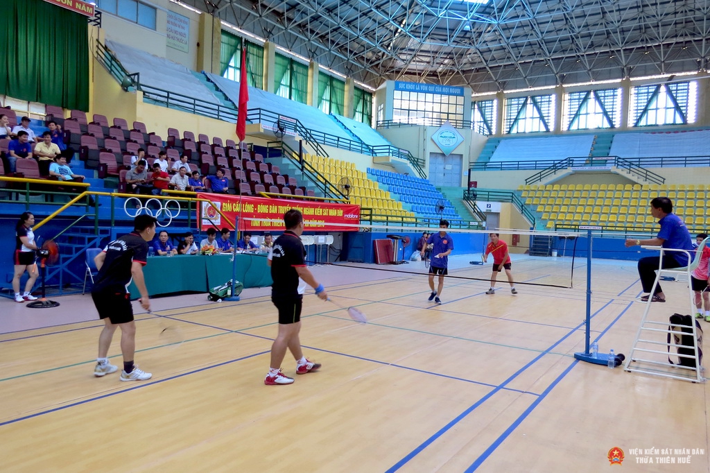 Giải cầu lông, bóng bàn truyền thống ngành KSND Thừa Thiên Huế lần thứ XII năm 2016